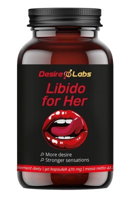 Tabletki na libido ochotę na sex dla kobiet 90 szt Desire Labs