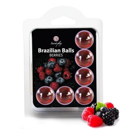 SET 6 BRAZILIAN BALLS BERRIES Secret Play