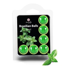 SET 6 BRAZILIAN BALLS MINT Secret Play