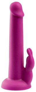 Dildo przyssawka masażer łechtaczki sex penis 17cm Minds of Love