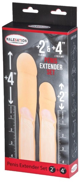 MALESATION Penis Extender Set 2