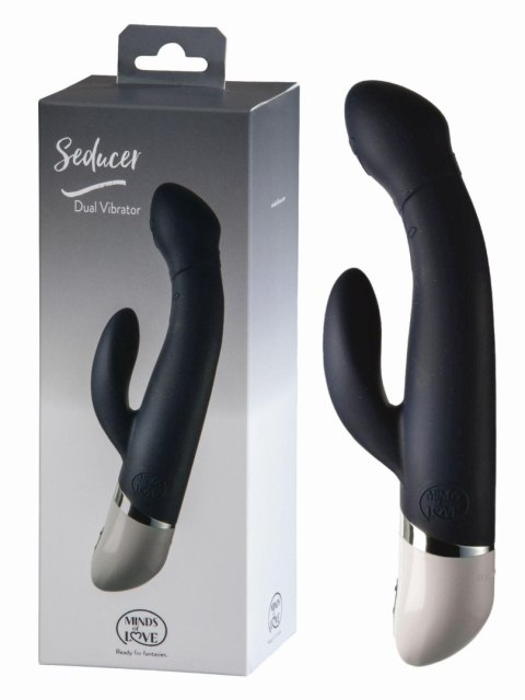 MINDS of LOVE Seducer Dual Vibrator anthracite Minds of Love