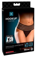 Crotchless Love Garter S-L HOOKUP PANTIES