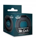 Mr.Cock Diamond Silicone Cockring black Mr. Cock