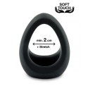 Mr. Cock Drop Silicone Cockring black Mr. Cock