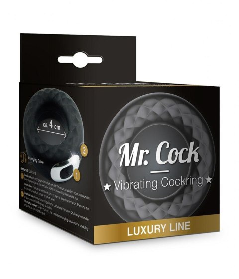 Mr.Cock Luxury Line Rechargable Vibrating Cockring 40mm Mr. Cock