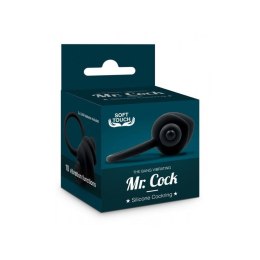 Mr. Cock the Bang Vibrating Silicone Cockring black Mr. Cock