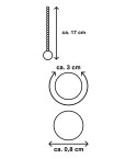 Szpila do penisa dilator stalowy sex zatyczka bdsm Mr. Cock