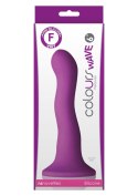 Colours Wave 6Inch Dildo Purple