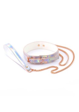 Cosmo Bondage Collar & Leash Multicolor