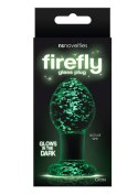 Firefly Glass Plug - M Transparent