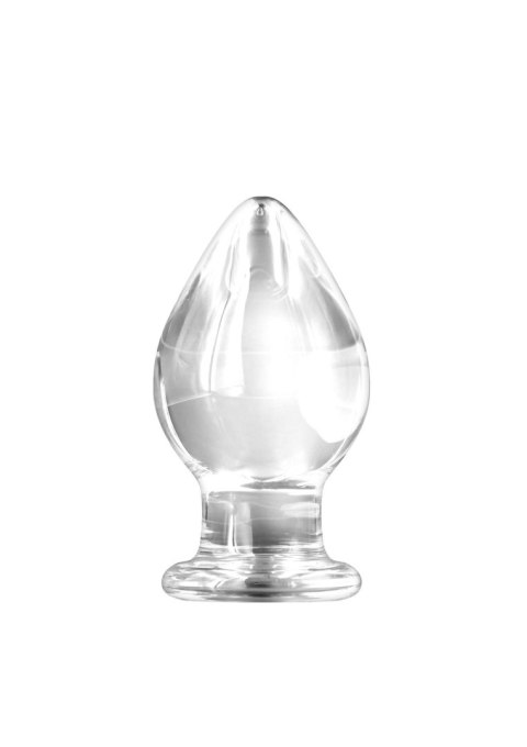 Knight Glass Buttplug Transparent