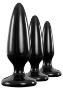 Pleasure Plug 3pc Trainer Kit Black