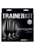 Pleasure Plug 3pc Trainer Kit Black