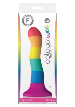 Pride Edition 6Inch Wave Dildo Multicolor