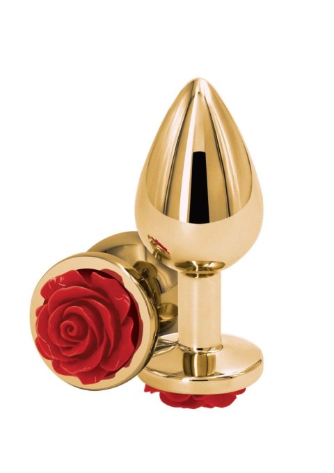 Rose Buttplug Medium Red