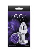 Rose Buttplug Small Purple