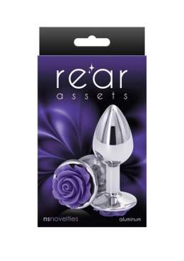 Rose Buttplug Small Purple