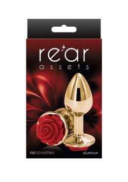 Rose Buttplug Small Red