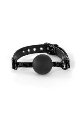 Soft Silicone Gag Black