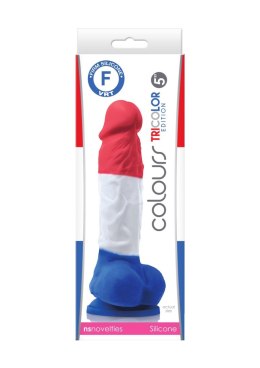 Tricolor Dildo 5 Inch Multicolor