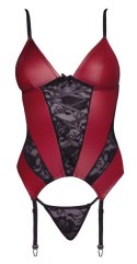 Basque red/black M Cottelli LINGERIE