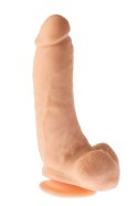 Grube żylaste cieliste dildo z przyssawką 23 cm Dream Toys