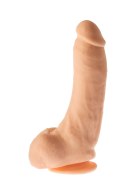 Grube żylaste cieliste dildo z przyssawką 23 cm Dream Toys