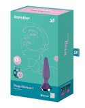 Korek analny wibrujący plug satisfyer plug-ilicius Satisfyer