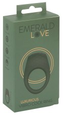 Luxurious Vibrating Cock Ring Emerald Love