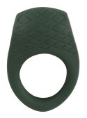 Luxurious Vibrating Cock Ring Emerald Love