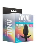 ANAL ADVENTURES SILICONE SADDLE PLUG Blush