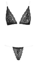 Bra Set with Silicone S Cottelli LINGERIE