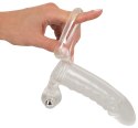 Crystal Clear Vibrating Sleeve Crystal