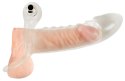 Crystal Clear Vibrating Sleeve Crystal