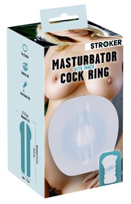 Masturbator with inner cock ri Stroker