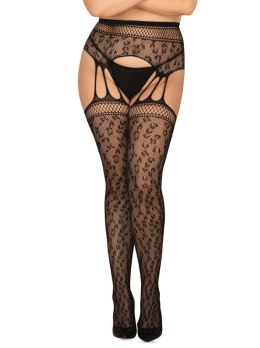 Pończochy garter stockings obsessive s817 xl/xxl Obsessive