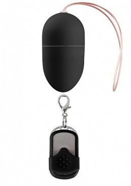 10 Speed Remote Vibrating Egg - Medium - Black ShotsToys