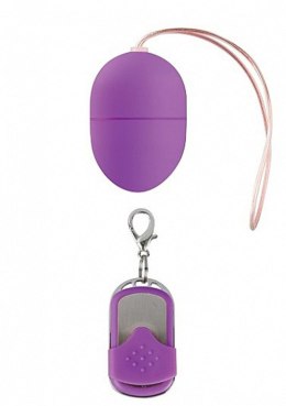 10 Speed Remote Vibrating Egg - Small - Purple ShotsToys