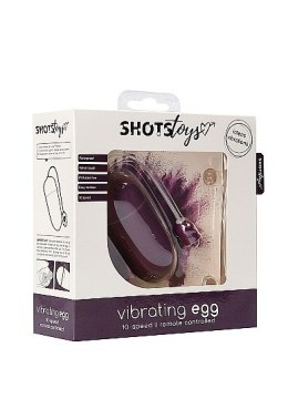 10 Speed Vibrating Egg - Purple ShotsToys