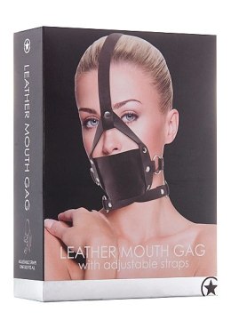 Leather Mouth Gag - Black Ouch!