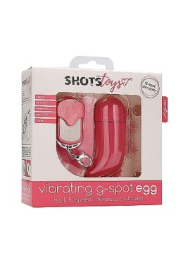 Wireless Vibrating G-Spot Egg - Big - Pink ShotsToys