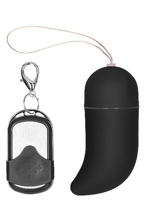 Wireless Vibrating G-Spot Egg - Medium - Black ShotsToys