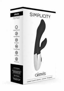ALEXIS Classic G-spot vibrator - Black Simplicity