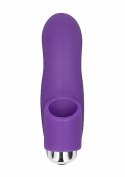 BASILE Finger vibrator - Purple Simplicity