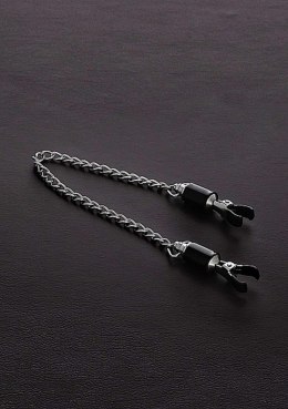 Barrel Tit Clamps with Chain (pair) Steel