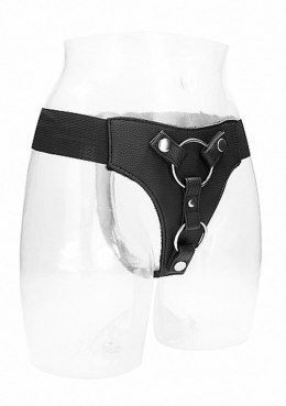 Double Penetration Harness - Black RealRock