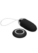 Ethan - Rechargeable Remote Control Vibrating Egg - Black Simplicity