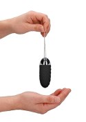 Ethan - Rechargeable Remote Control Vibrating Egg - Black Simplicity