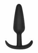 GILLES medium cork butt-plug with handles - Black Simplicity